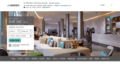 Desktop Screenshot of lemeridienhamburg.com